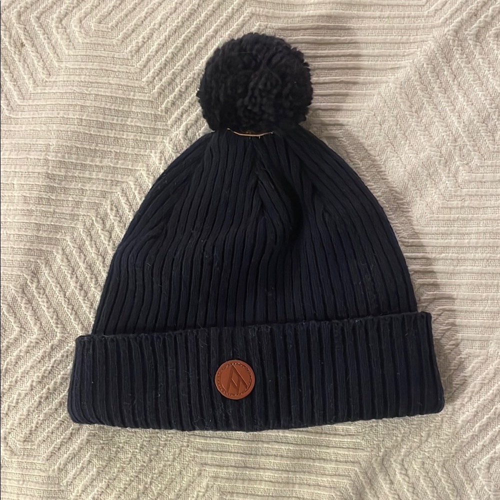 Alps & Meters wool pompom hat
